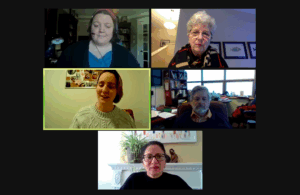 Meeting with Liberal MP Larry Bagnell and representatives from Save the Children, Mennonite Central Committee and Results Canada. GRAN representative: Janet Siddall