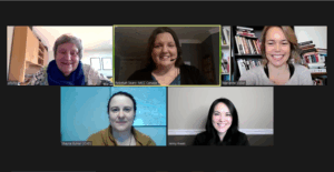 Meeting with NDP MP Jenny Kwan and representatives from Mennonite Central Committee, Interagency Coalition on AIDS and Development, and University of British Columbia (Dept. of Ob/Gyn -- Global Maternal Health and Childcare). GRAN representative: Phyllis Webster