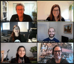 Meeting with Liberal MP Ya'ara Saks, a member of her staff, and representatives from ONE, Global Citizen, and the Canadian Christian Relief and Development Association. GRAN representative: Pat Dolan