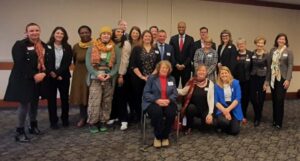 CSO representatives with Minister Hussen