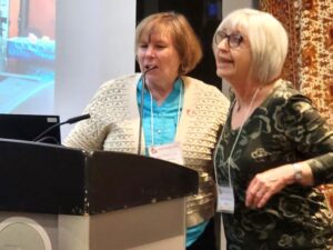 Cathy Thompson and Sharon Graham music break!