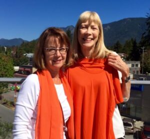 Ready for the 2016 Orange Campaign: Colleen Stefanich and Heather Fraser