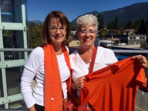 Ending Violence Agains Women Co-Chairs, Colleen Stefanich and Janet Siddall