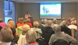 Colleen Stefanich at Grandmothers Matter, Vancouver