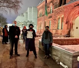 Ottawa City Councillors Brokington, Kavanagh and McKenney supporting GRANs