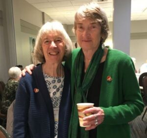 Saskatoon GRAN Jenny Neal and Ottawa GRAN Bunny Keeley longtime Hello Friends! friends