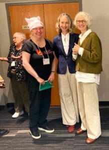 Diane Scaletta, Kathleen Wallace-Deering, Mary Vibert, Dr. Elizabeth Vibert