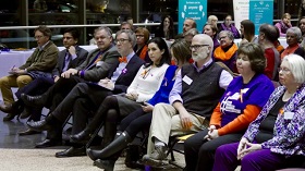 Mayor Jim Watson, MP Anita Vandenbeld, MPP Yasir Naqvi and Councillors, Ottawa
