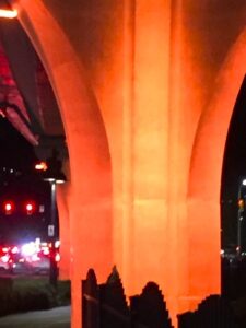 Oranged Bridge - Coquitlam, BC