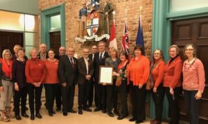 Ottawa GRANs with Mayor, Councillors and MP for Nepean West Anita Vandenbeld