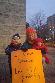 Phyll Drennan and grandchildren Ottawa
