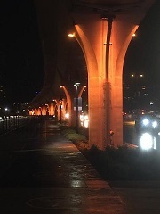 Port Coquitlam Sky Train Pillars