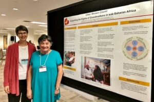 Ruth Buckinger and Peggy Edwards represent GRAN at Canadian Association on Gerontology Conference Moncton, NB 2019