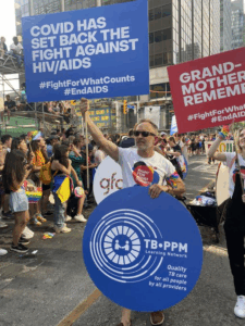 Covid has set back the fight againsts HIV/AIDS #FightForWhatCounts #EndAIDS