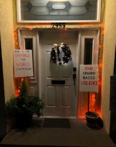 GV GRAN member "oranges" her own front door