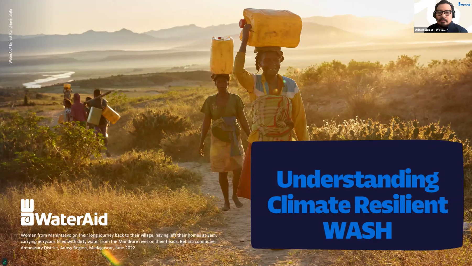 From Risk to Resilience: Strengthening Communities through Climate-Resilient WASH (Recording)