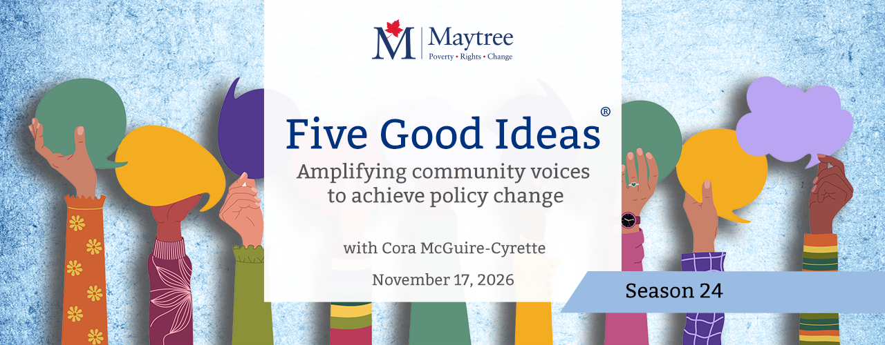 Five Good Ideas on amplifying community voices to achieve policy change